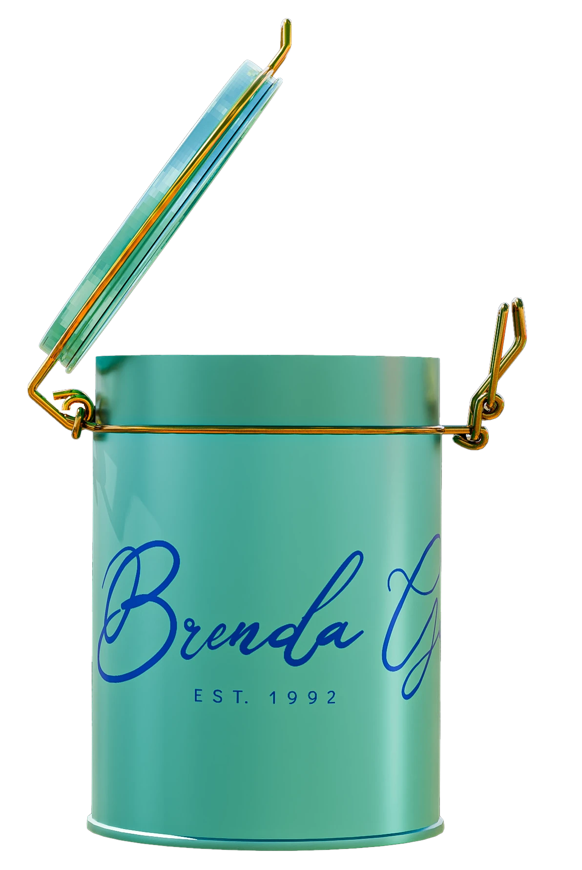 Tin packaging open cap